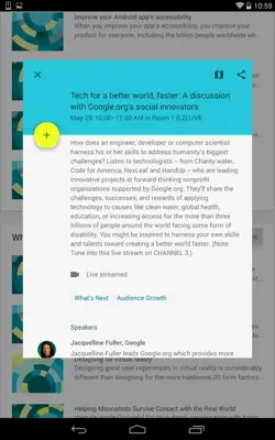 Google IO 2018 android App screenshot 4